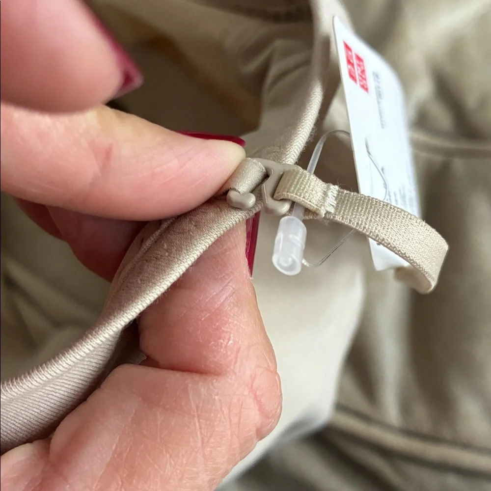 Uniqlo Tan Spaghetti Strap Bra Top(2) - Picture 5 of 7